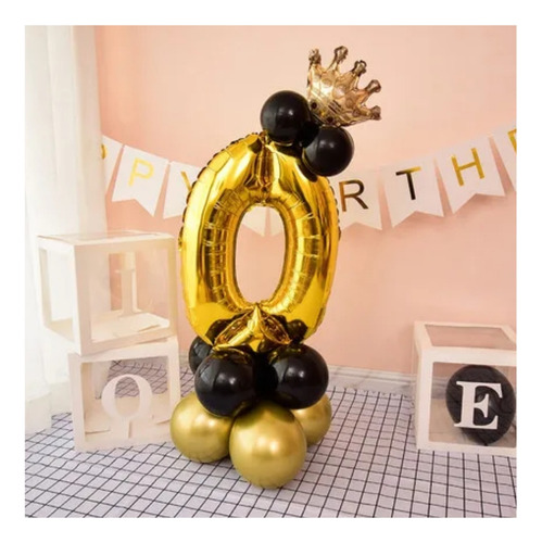 Set Globos Números Desde El 0 Al 9 Elije Tu 20 Pzs Oferta