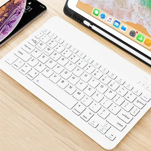 Mini Teclado Inalámbrico Bluetooth De 10 Pulgadas Para iPad