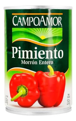 Pimientos Campo Amor Morron Entero 390g