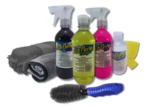 Comprar Kit Lavado Microfibra Premium Paños Secado Cera Shampo Auto