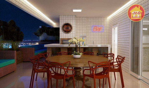 Imagem 9 de 30 de Apartamento À Venda, 80 M² Por R$ 340.000,00 - Aviação - Praia Grande/sp - Ap6851