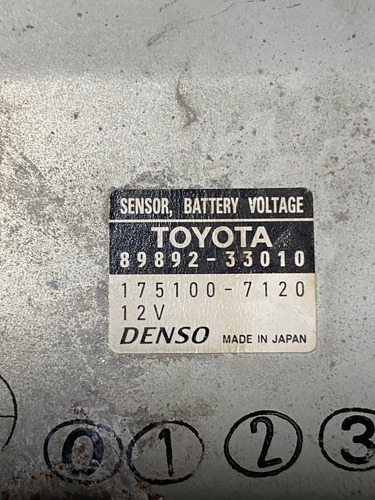 Sensor Voltaje Nissan Altima 2007-11_8989233010 Ml1393 (Usado)