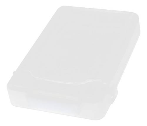 Caja Protectora Portatil Disco Duro 3.5  Color Blanco 7e1