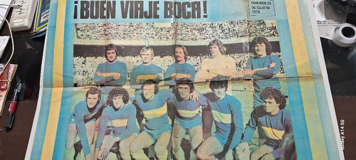 Póster Super Gigante Doble Boca Año 1978