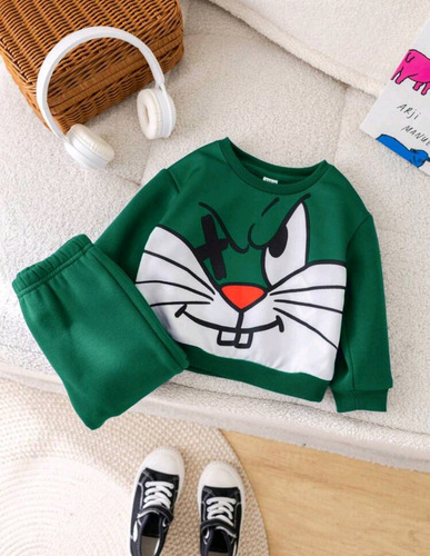 Conjunto 2 Piezas Para Niños Temporada Otoño Invierno