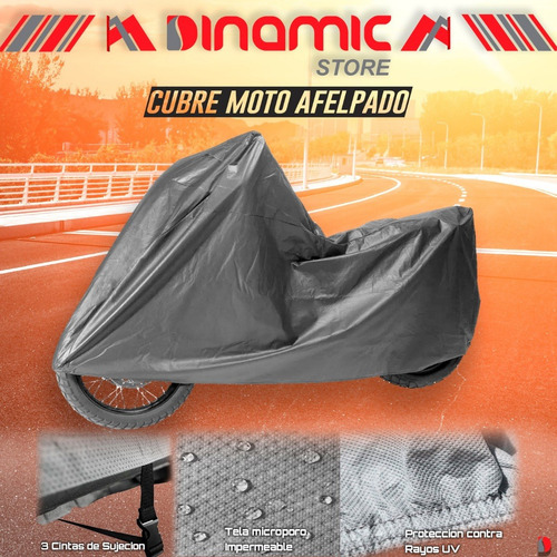 Imagen 2 de 5 de Cubre Moto Impermeable Filtro Uv Promo Inmejorable Cubremoto