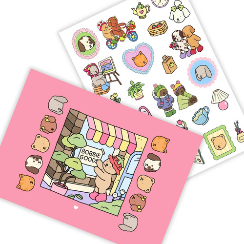 Libro Bobbie Goods + Stickers Para Imprimir