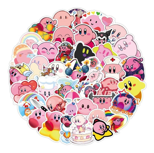 Kirby Set 50 Stickers