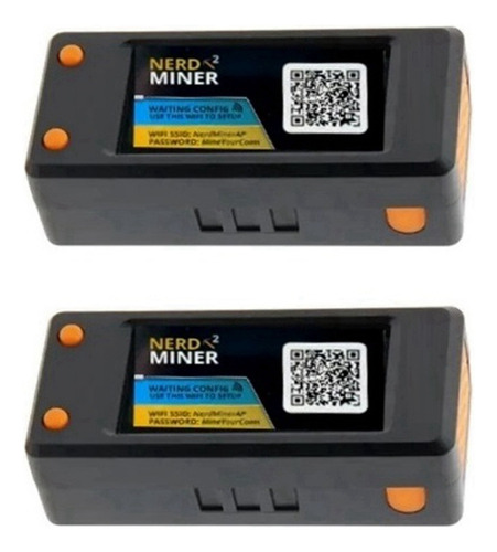 2 Unidades Bitcoin Nerd Miner V2.0 T-display-s3 Btc Crypto S