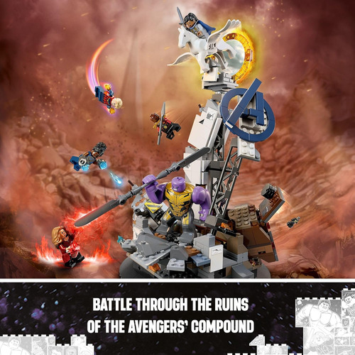 Lego Marvel Endgame Final Battle, Modelo De Los Vengadores P