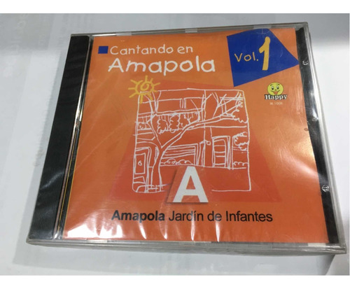 Cantando Con Amapola Vol.1 Cd Nuevo Original Cerrado
