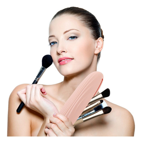 Pipuha - Soporte Para Brochas De Maquillaje, Bolsa De Viaje