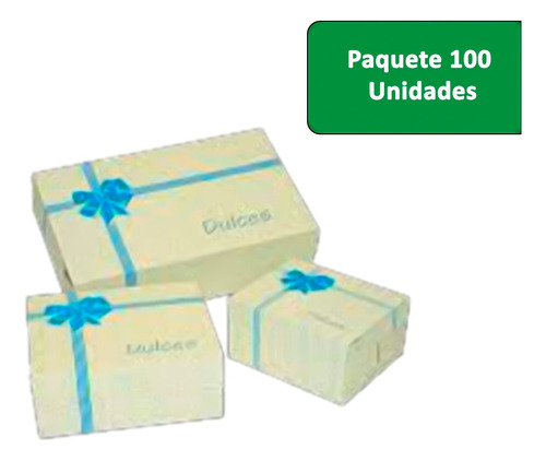 Caja Para Dulces Nro 1 - Bulto De 100 Unidades