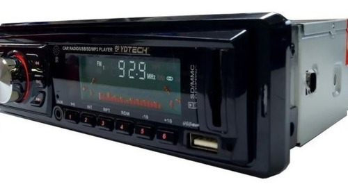 Imagem 4 de 4 de Radio Fm P/ Carro Mp3 Automotivo Usb Sd Aux Player Som