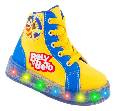 Tenis Bely Y Beto Bota Luces Leds Infantiles Comodos 070-abb