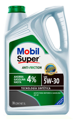 Mobil Super Anti-friction 5w-30 Garrafa Api Sp Mobil 126425