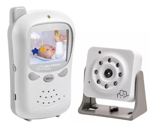Babá Eletrônica Digital Com Câmera Multikids Baby - Bb126