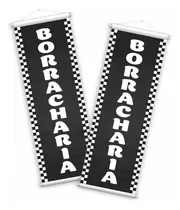 Comprar Kit Banner Pronto Faixa Comprida Propaganda Comércio Loja