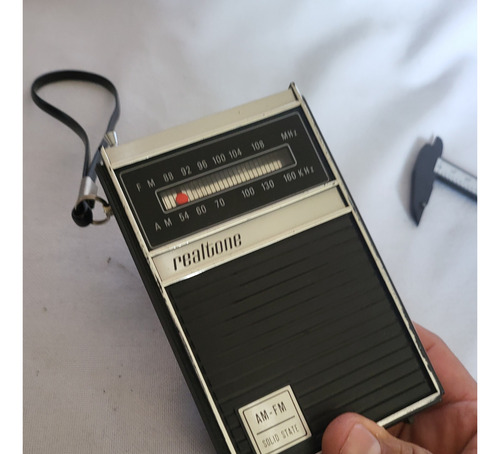 Antiguo Radio A Transistores Realtone Coleccion (Usado)