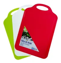 Comprar Set X 3 Tablas De Picar Corte Plásticas Ceplast Color