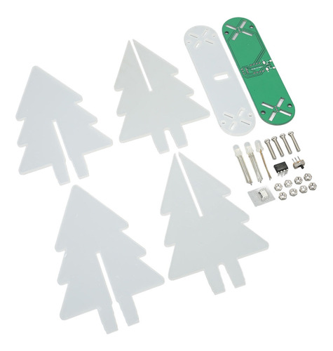 Kit Electrónico Led Para Árbol De Navidad, Luz Degradada En