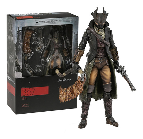 Figura De Acción Bloodborne Figma 367 Hunter Modelo Juguete