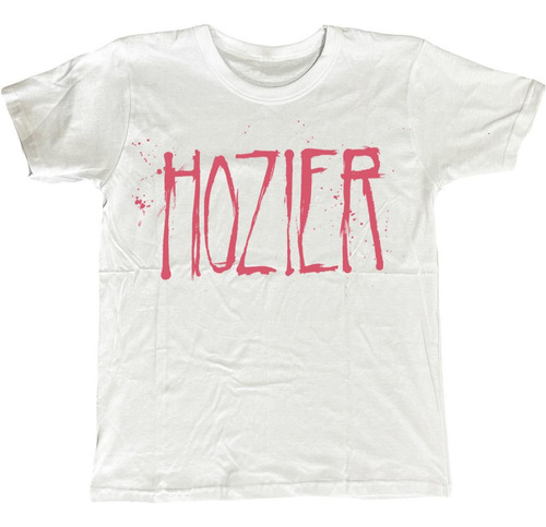 Remera Estampada Hozier Logo Fucsia