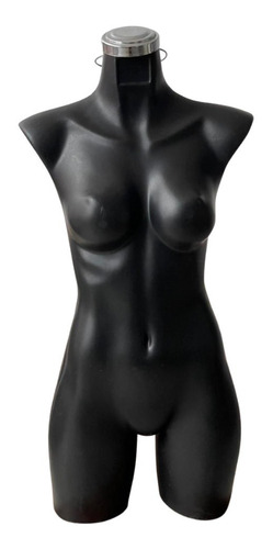 Maniquí De Dama 3/4 Color Negro