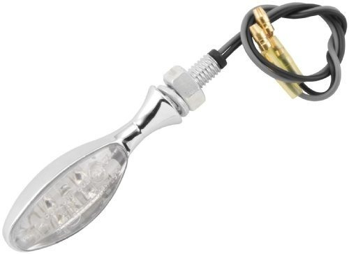 Señales De Vuelta Bikemaster Torpedo Led - Chrome *******c.