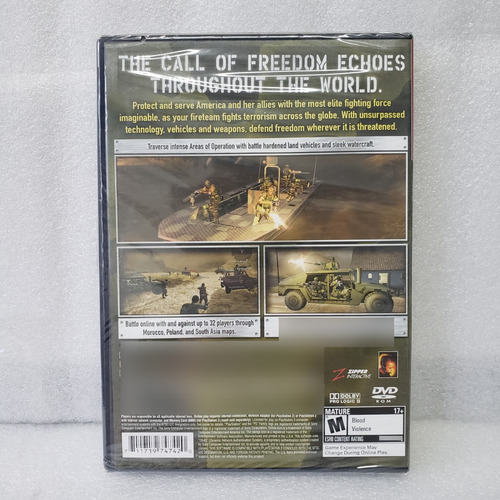 Socom 3 Us Navy Seals Ps2 Físico Original Novo/ Lacrado