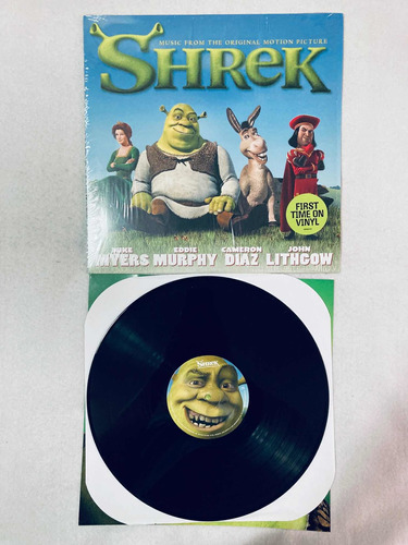 Shrek Soundtrack Lp Vinyl Vinilo Ed Usa 2019 Con Insert