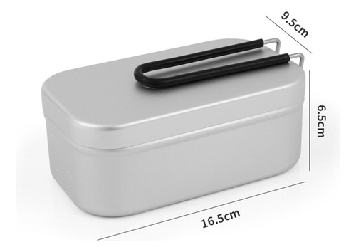 Fiambrera Caja De Comida Portátil Reutilizable Durable A