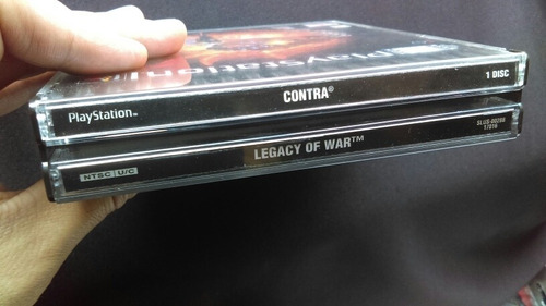 Contra Legacy Of War Ps1 C Manual (sin Lentes 3d) - Wird Us (Usado)