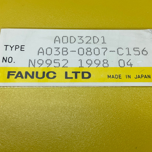 Fanuc A03b-0807-c156 Modulo De Salidas A0d32d1 3 (Usado)
