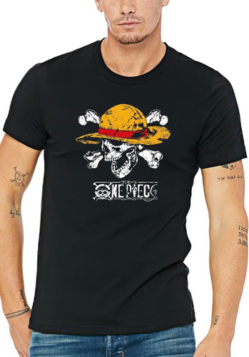 Polera Estampada One Peace Luffy - Anime Dtf