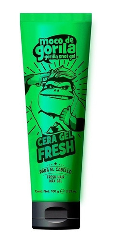 Cera Gel Fresh Para El Cabello Moco De Gorila 100g