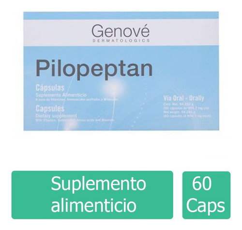 Complemento Alimenticio Pilopeptan 650 Mg Caja Con 60 Cápsul