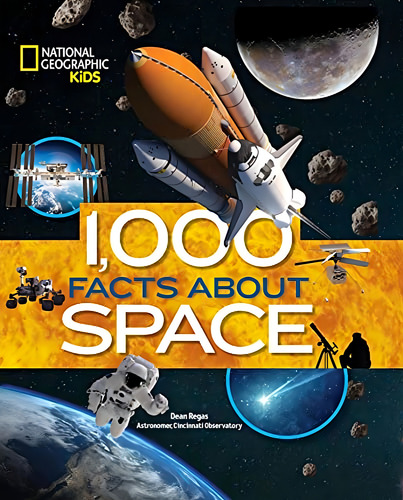 1,000 Facts About Space (libro En Inglés), De Regas, Dean. Editorial National Geographic Kids, Tapa Pasta Dura En Inglés, 2022
