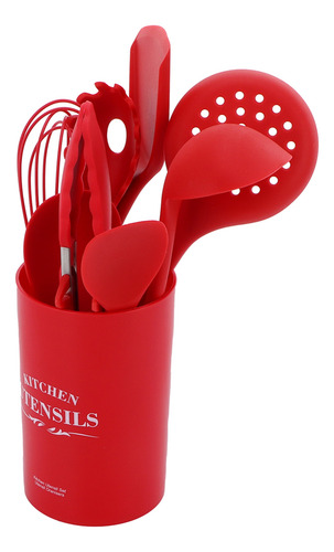 Juego De 9 Espátulas Antiadherentes De Silicona Para Utensil