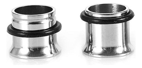 36 Unidades/set De Dilatadores De Oreja De Acero Inoxidable
