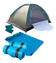 Comprar Carpa 4 Personas Combo Iglu Bolso Colchon 2 P Almohadas Gtp