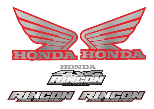 Calcomanias , Stickers Honda Rincon