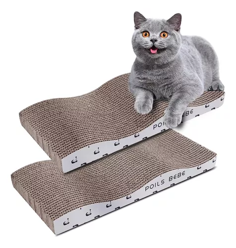 Rascador Para Gatos De Carton Reversible - Pack X 2