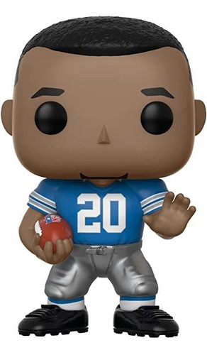 Funko Pop Nfl: Barry Sanders (lions Home) Figura