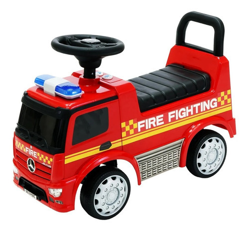 Montable Prinsel Mercedes Benz Fire Truck Color Rojo