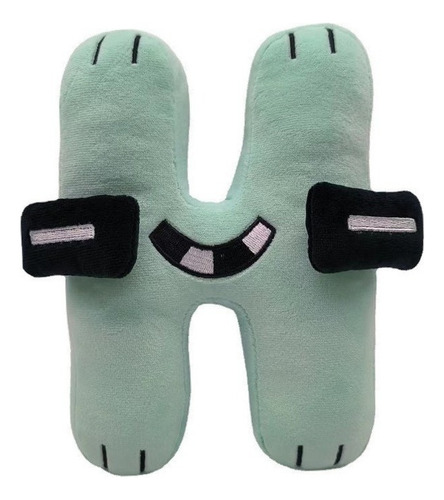 7pcs Alphabet Lore Muñeco Peluche Niño Juguete H I J K L M N