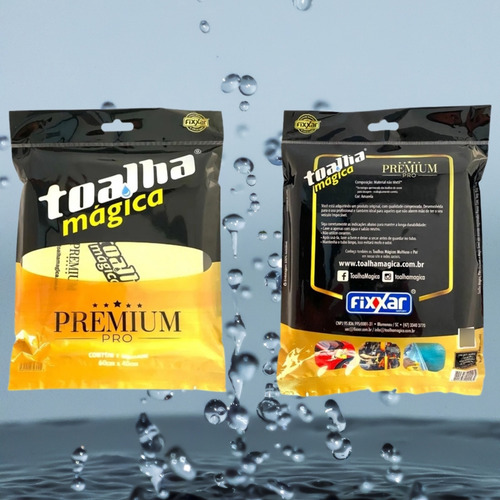 Kit 2 Toalha Magica Premium Uso Profissional Super Absorção