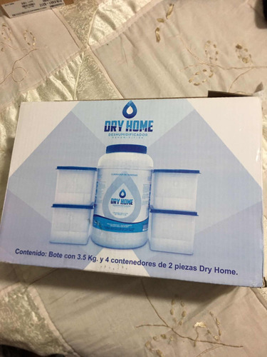 Dry Home Deshumidificador Eliminador De Humedad Set 3.5 Kg