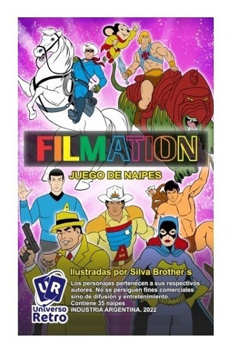 Cartas Filmation He-man Bravestarr Cazafantasmas Batman Ur