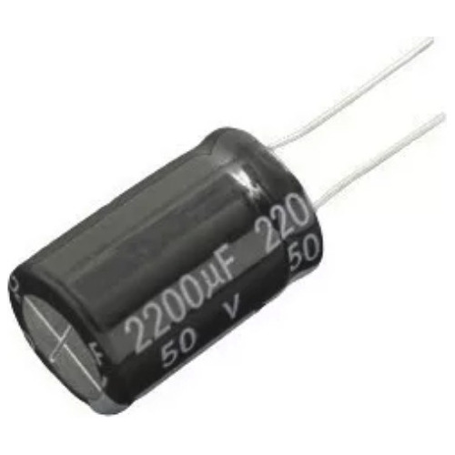 Capacitor Electrolítico 50v 2200uf Pack X 3 Unidades